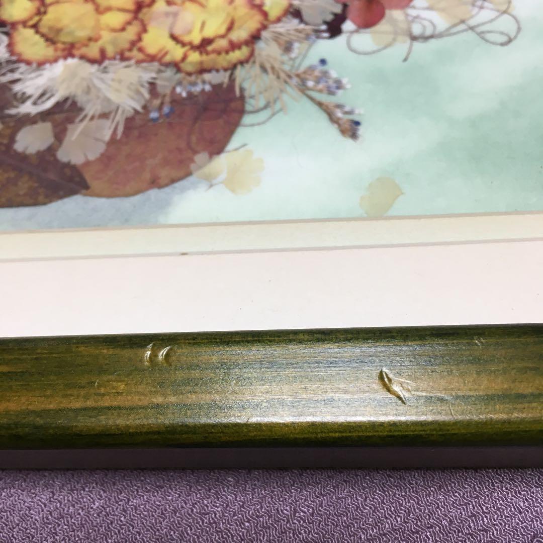 0472 押し花額 田中恵子 作 - メルカリ