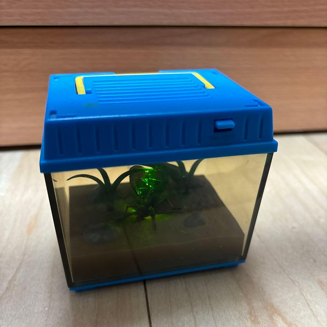 虫かごギャラリー トミー TOMY スズムシ 中古品 光る音が鳴るおもちゃ