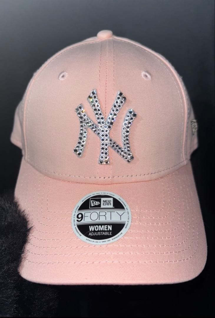 《❤︎❤︎❤︎》ニューエラ　スワロフスキー　ベージュ　9FORTY