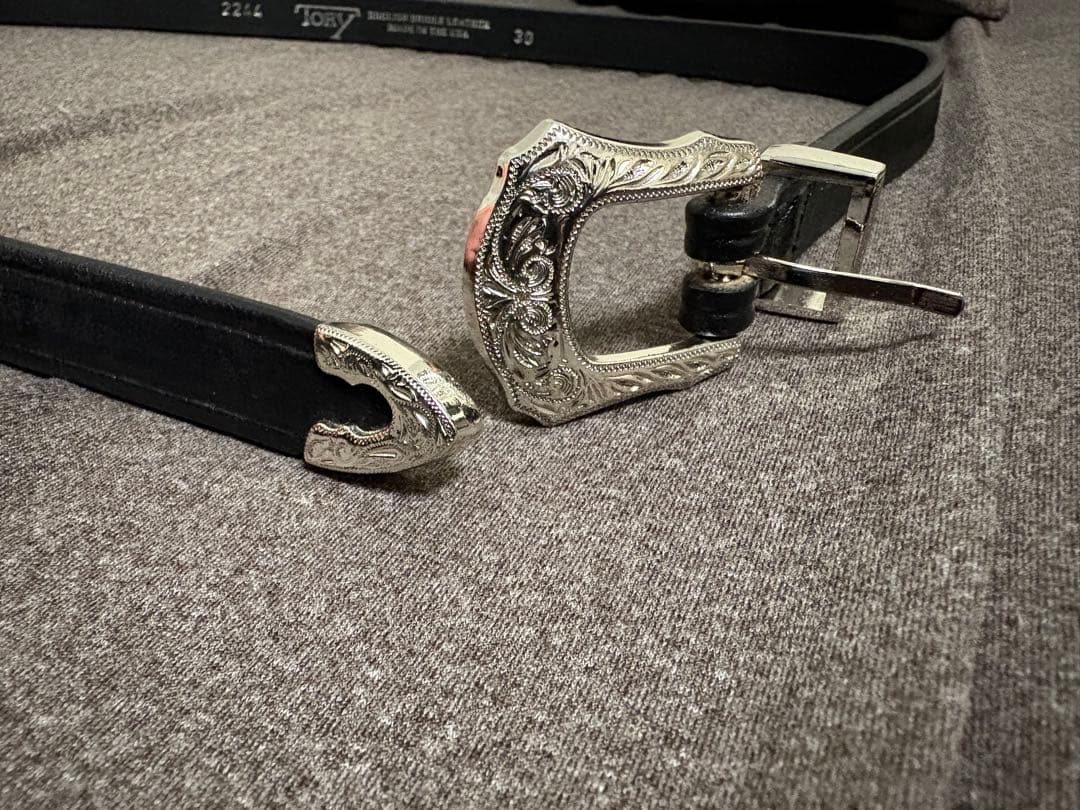 tory leatherイングリッシュブライドルレザー ベルト 30インチ