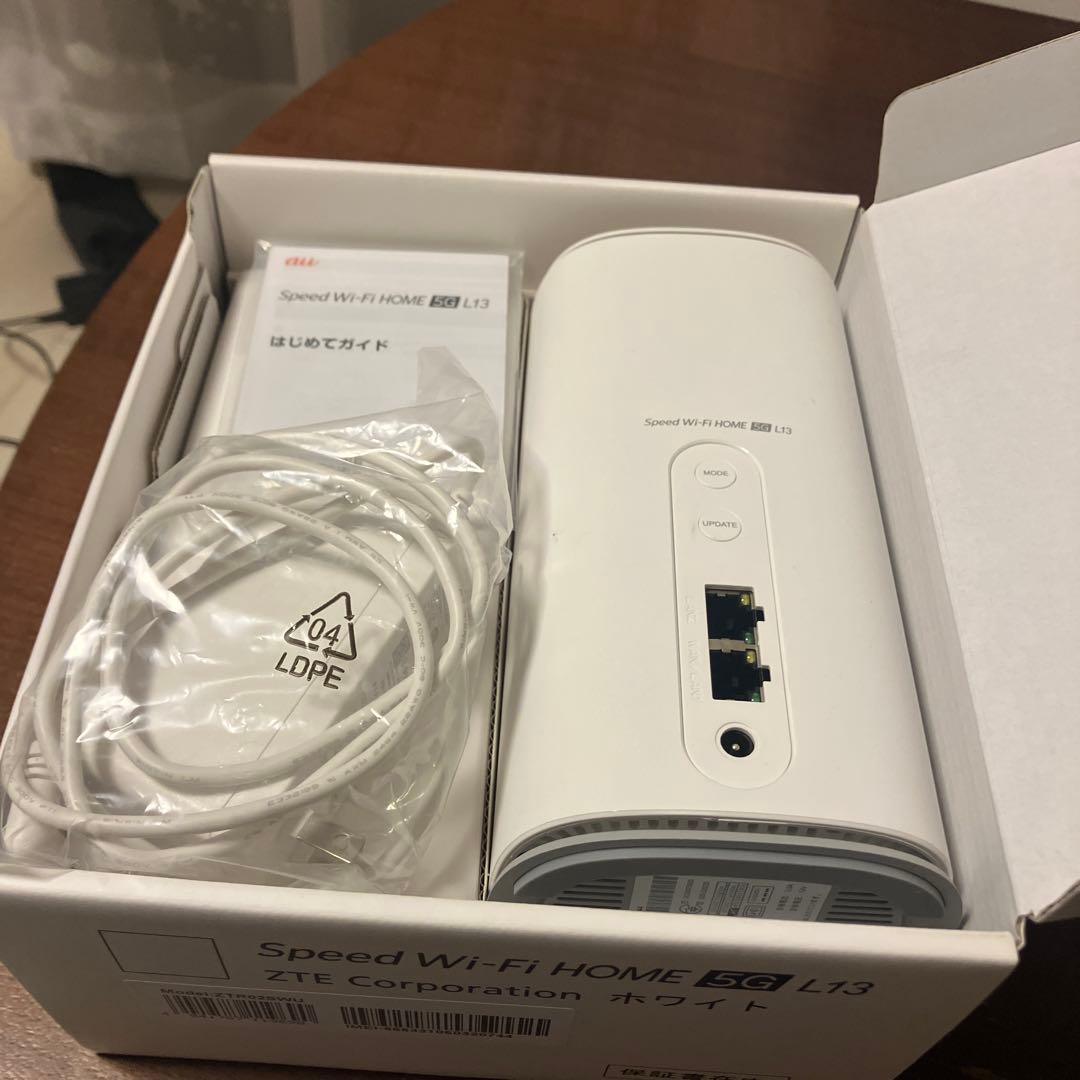 Speed Wi-Fi  5G L3 無線LANルーター