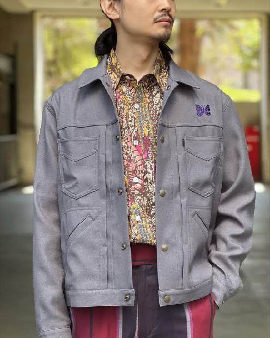 ニードルス Needles penny jean jacket ジャケット - メルカリ