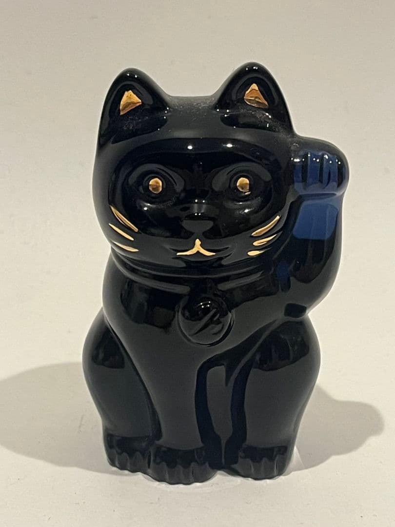Baccarat　バカラ　青い招き猫