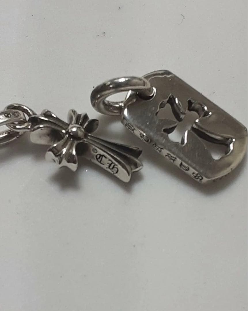 クロムハーツ ベビーファット ドッグタグ セット - メルカリ