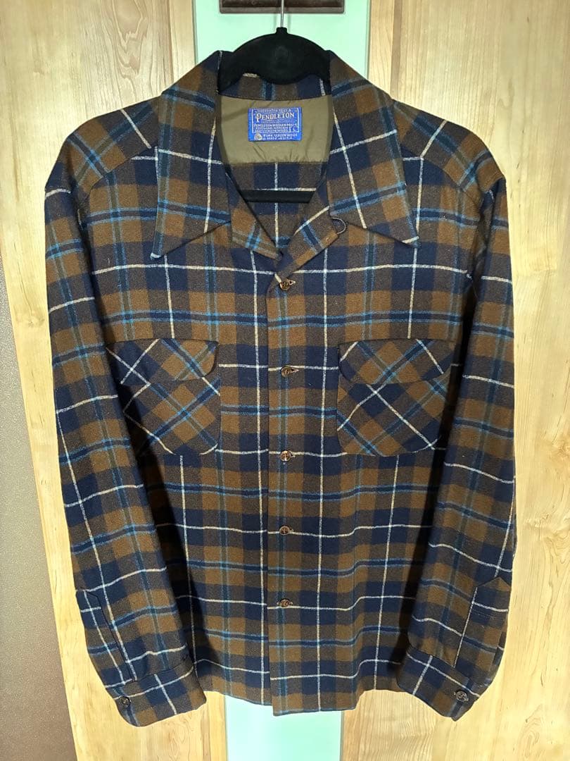Pendleton 70's チェック柄ボートシャツ Lサイズ ① 70's ペンドルトン 好配色チェック ボードシャツ 表記(L) | すべての