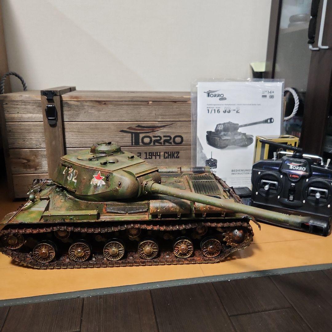 1/16torroソビエト重戦車フルメタルラジコン　タミヤ　ヘンロン　Mato