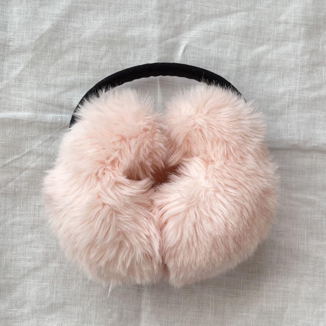 ディズニー ミッキー ミニー イヤーマフ 耳当て ピンク - メルカリ