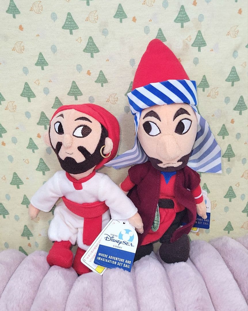 激レア　東京ディズニーシー　シンドバッド　ぬいぐるみ　チャンドゥ登場以前　セット