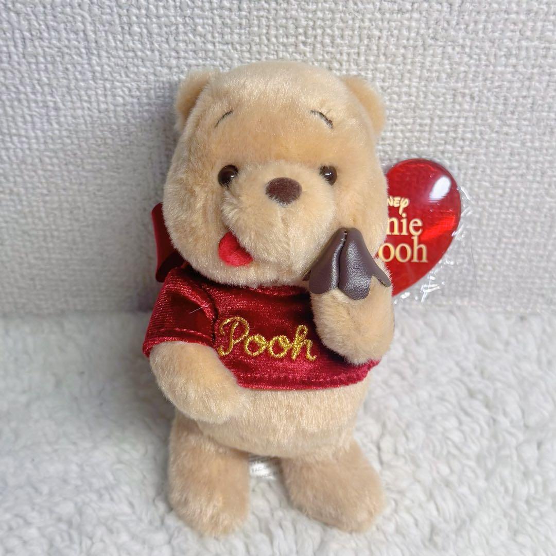ディズニーストア プーさん ぬいぐるみキーホルダー チョコレート