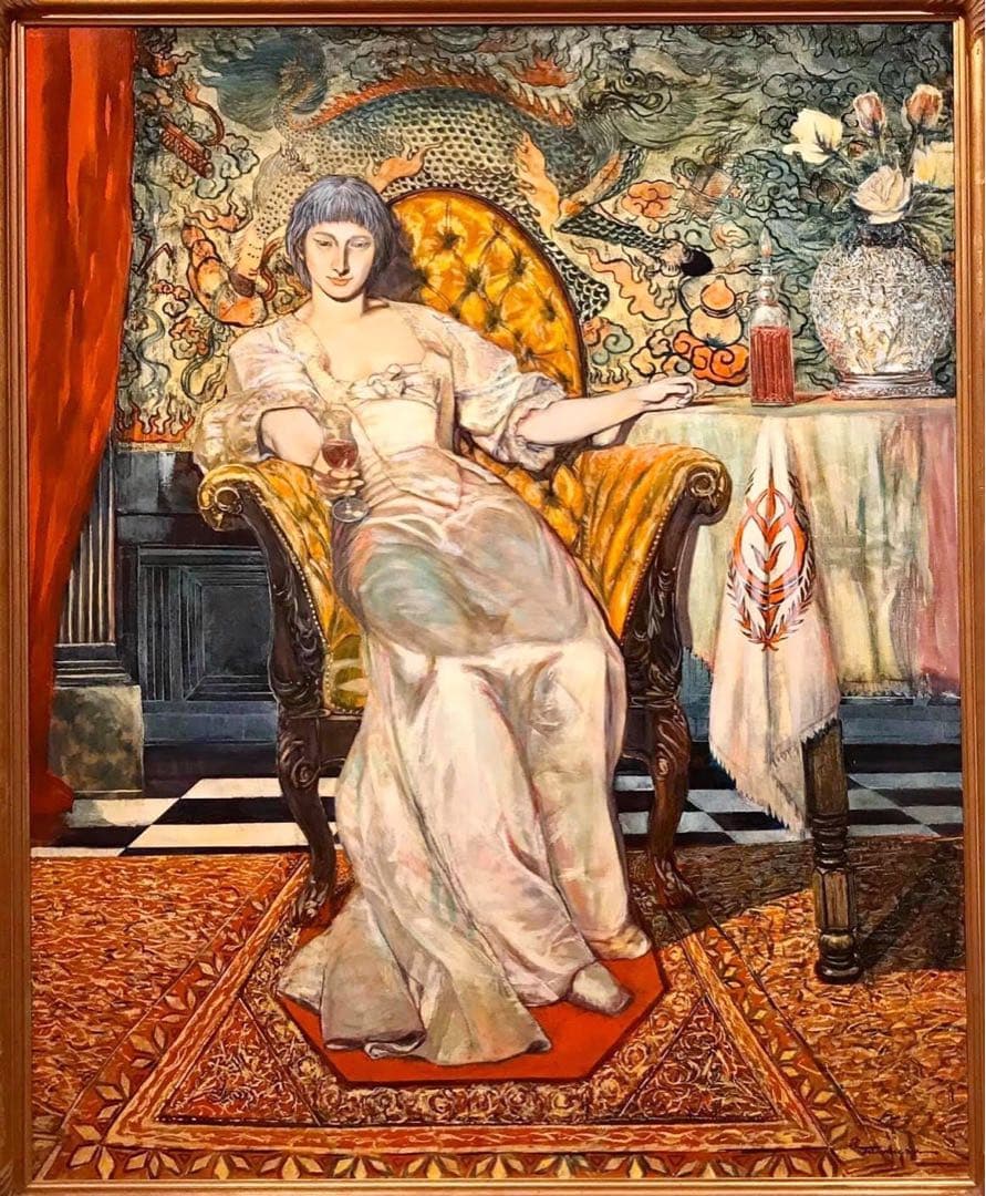 水彩画 船 田村誠司 全日本美術協会委員作品