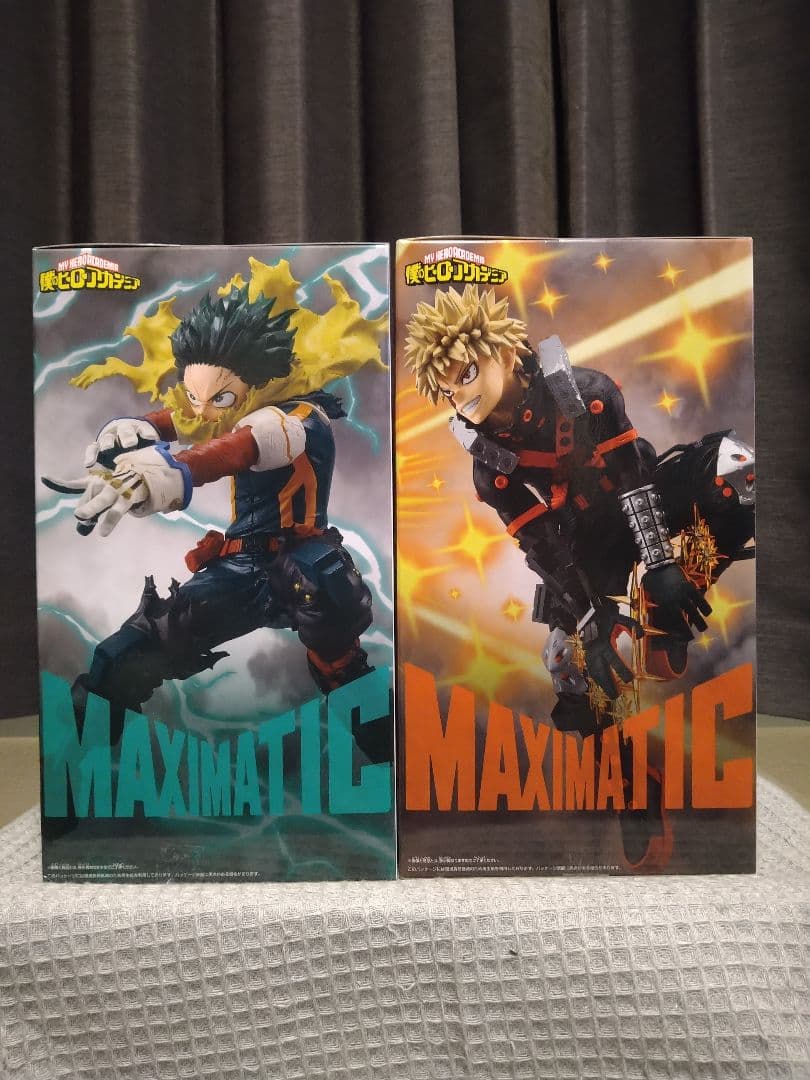 僕のヒーローアカデミア フィギュア 爆豪勝己 緑谷出久 MAXIMATIC