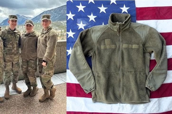 米軍実物　ポーラテックフリースジャケット　XS-R　コヨーテ　GEN3　136