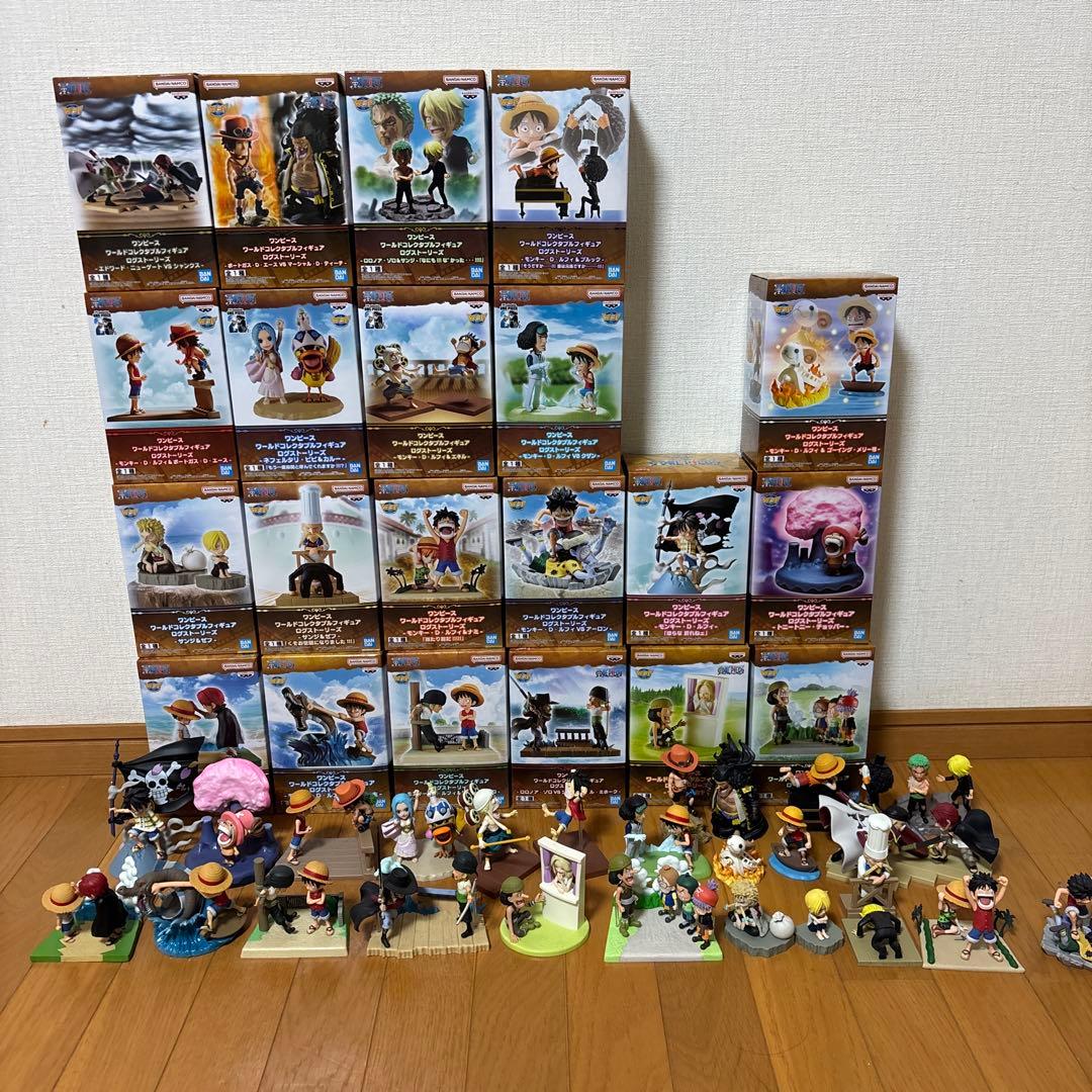 ワンピース ワールドコレクタブルフィギュア ログストーリーズ 21個