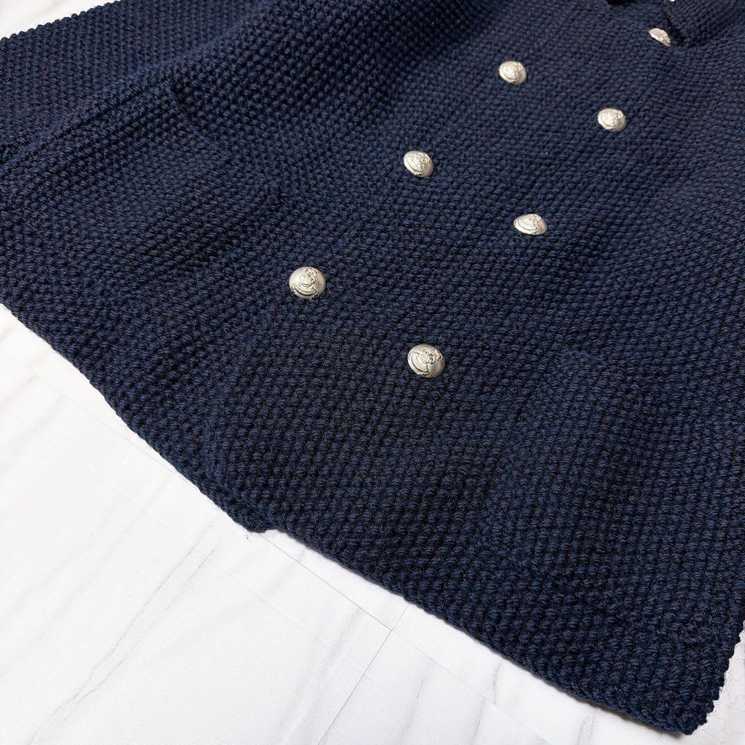 インバーアラン SHIPS別注 ニットジャケット カーディガン ダブル