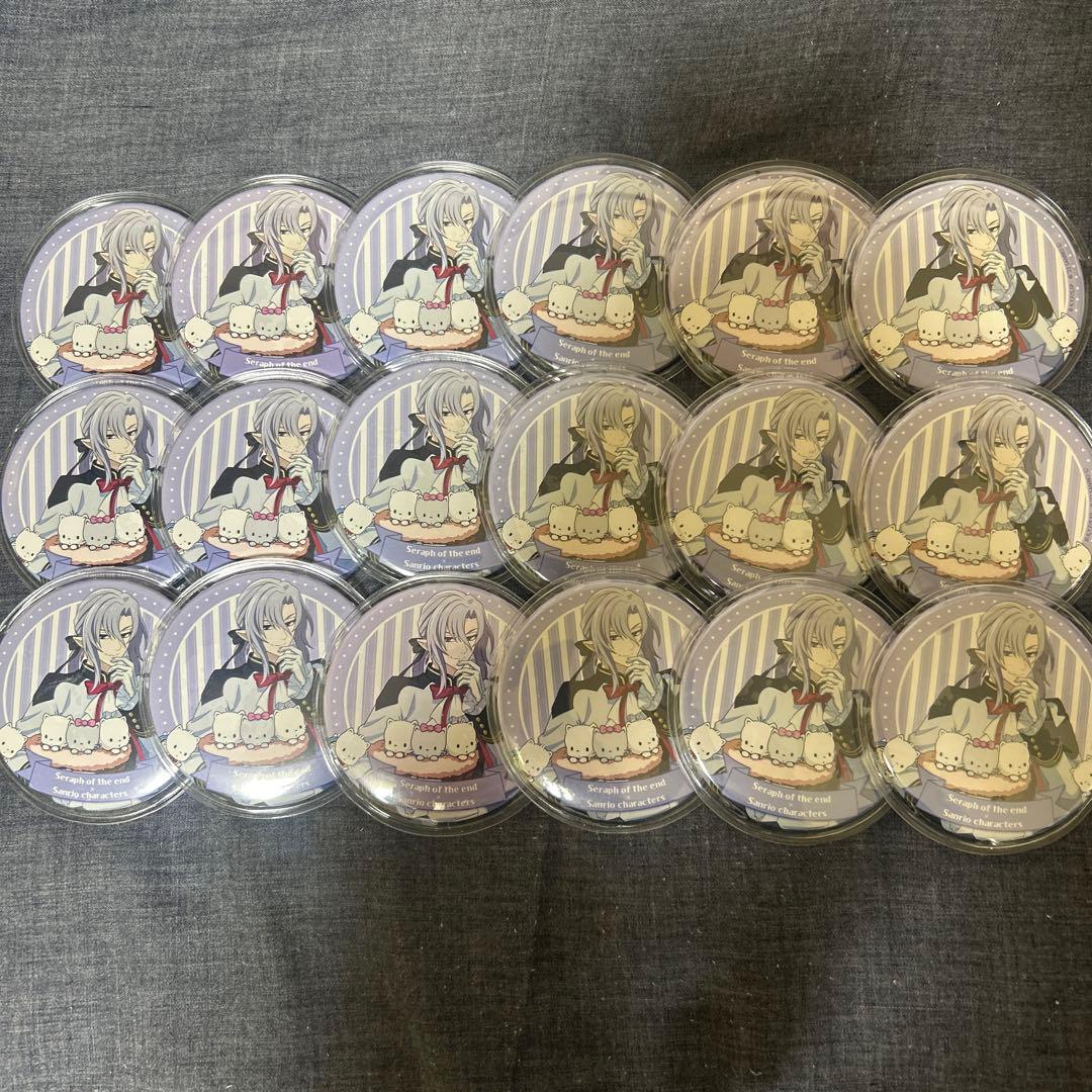 フェリド・バートリー 缶バッジ　終わりのセラフ　サンリオ