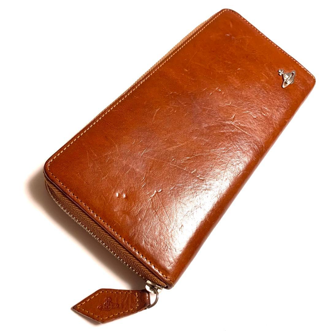 ヴィヴィアンウエストウッド 長財布 ラウンドジップ - メルカリ