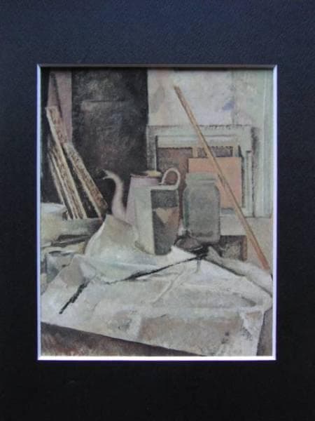 バルテュス、BALTHUS、アトリエの静物、希少な額装用画集より、新品高級額