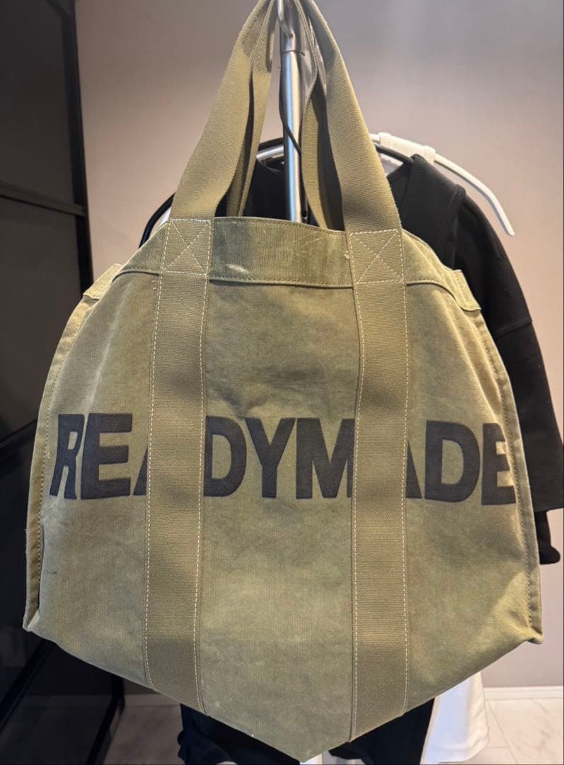 READY MADE（レディメイド）EASY TOTE BAG ラージ STYLING and NEW ARRIVAL | READYMADE EASY TOTE. | LOOM OSAKA