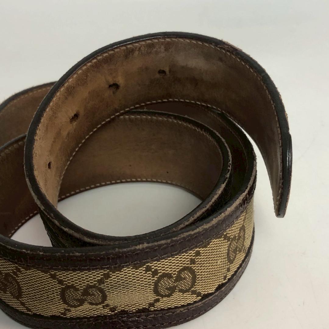 GUCCI グッチ GG柄 ロゴ ベルト ブラウン レディース ブランド