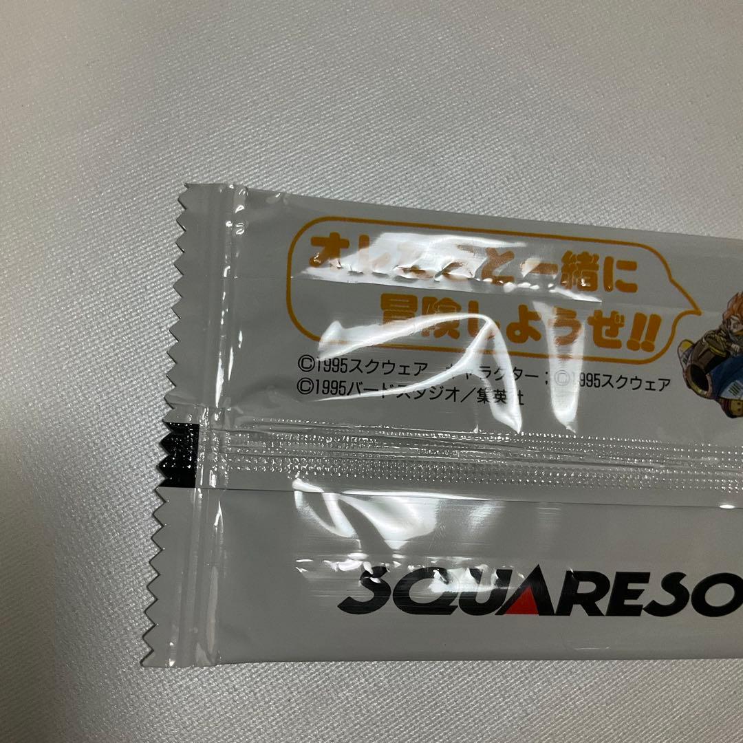 当時物 未開封 クロノ・トリガー 予約特典 特製プリズムカード 5枚入