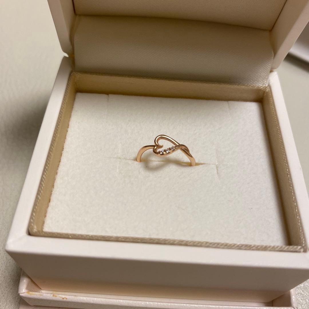 本日出品終了！【サマンサティアラ】美品　ピンキーリング　K10ピンクゴールド ピンキーリング | サマンサティアラ(samantha tiara) | マルイウェブ