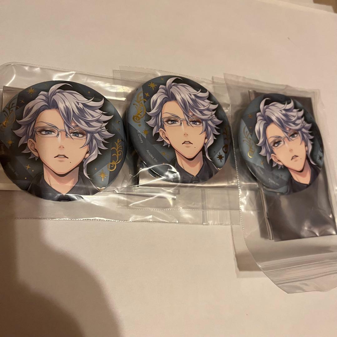 ツイステ ブレイジングジュエル ブレジュ 缶バッジ アズール - メルカリ