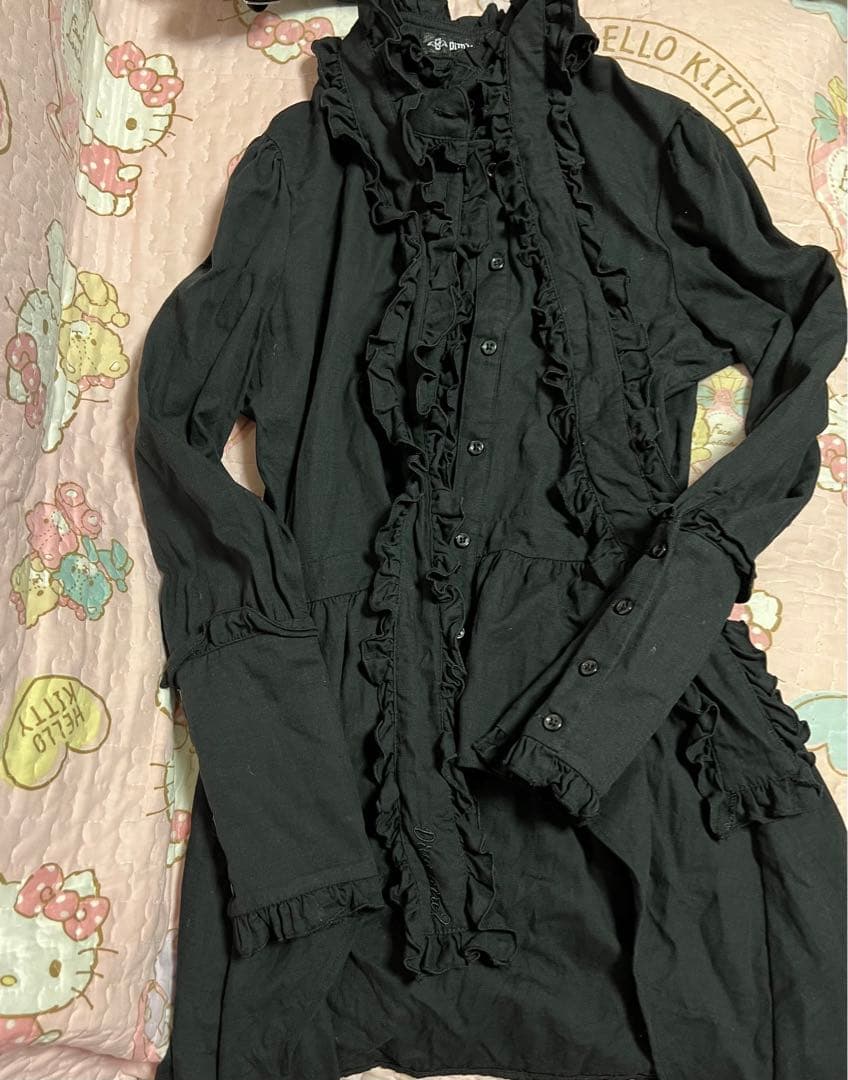 DimMoire イレヘムリボンブラウス【Black】 最低 価格