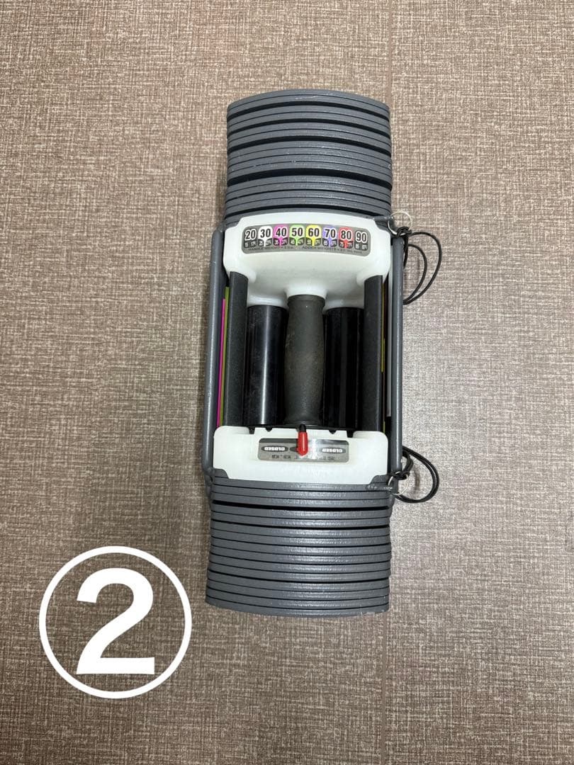 ②TOP FILM 可変式ダンベル　パワーブロック41kg 送料込み！