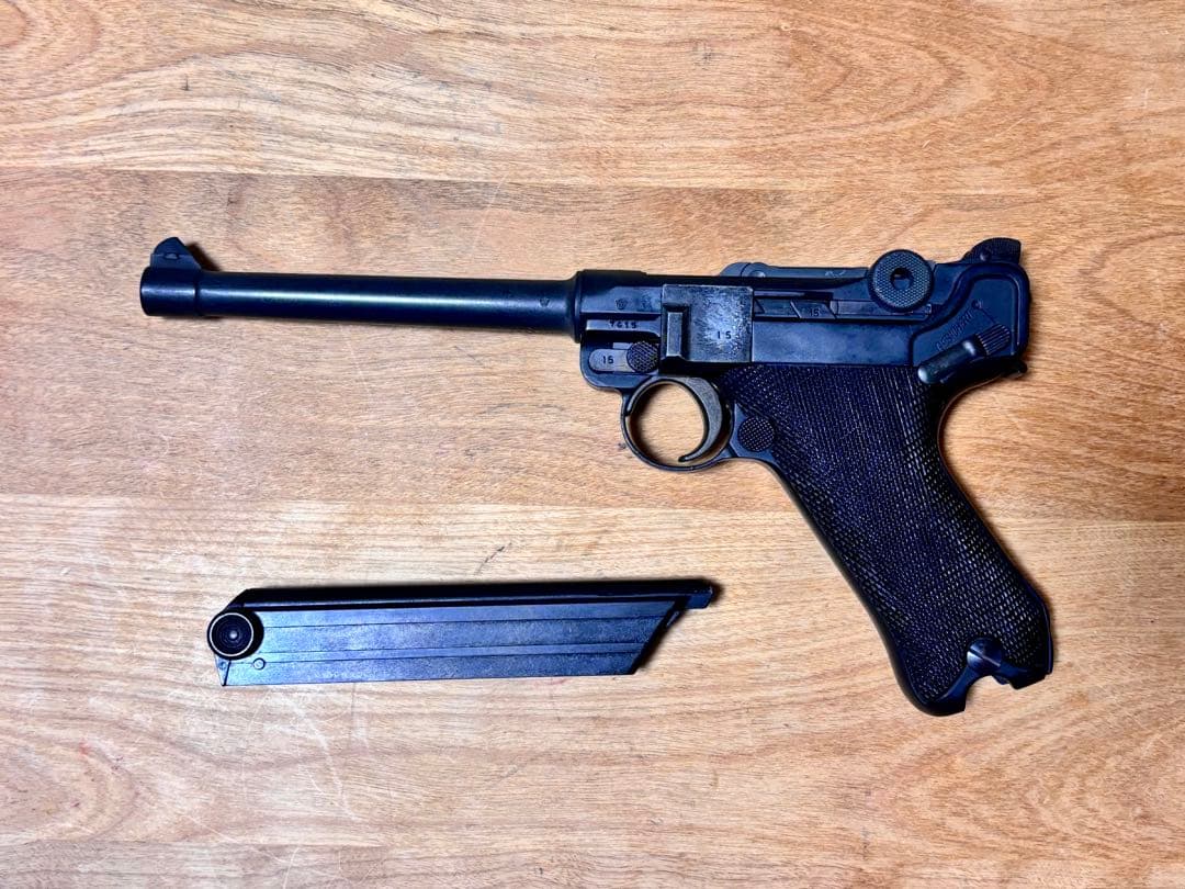 [最終値下げ]タナカワークス ルガーP08 6インチ ガスガン