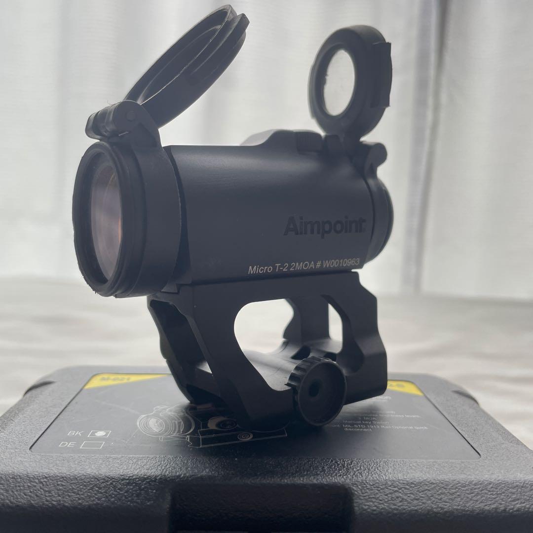 aimpoint t2タイプ ドットサイト＋leap 1.57 Aimpoint® US Store - Micro H-2™ Red Dot Sight - Scalarworks Leap 1.57