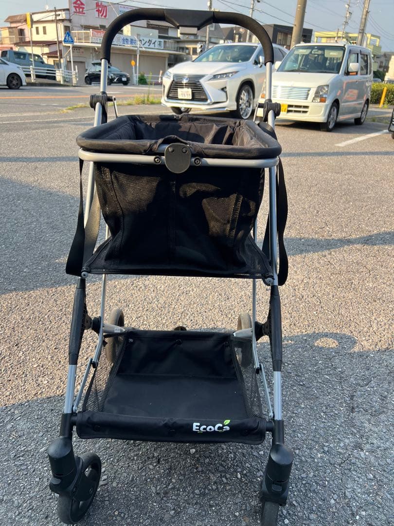 ecoca エコカ 折りたたみ式のショッピングカート