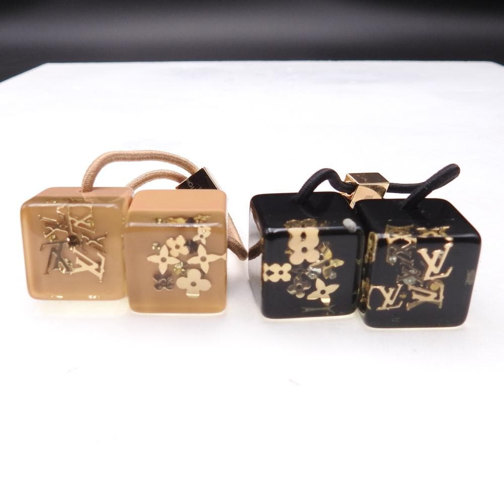 ルイ ヴィトン ヘアキューブ アンクルージョン ヘアゴム 2個セット