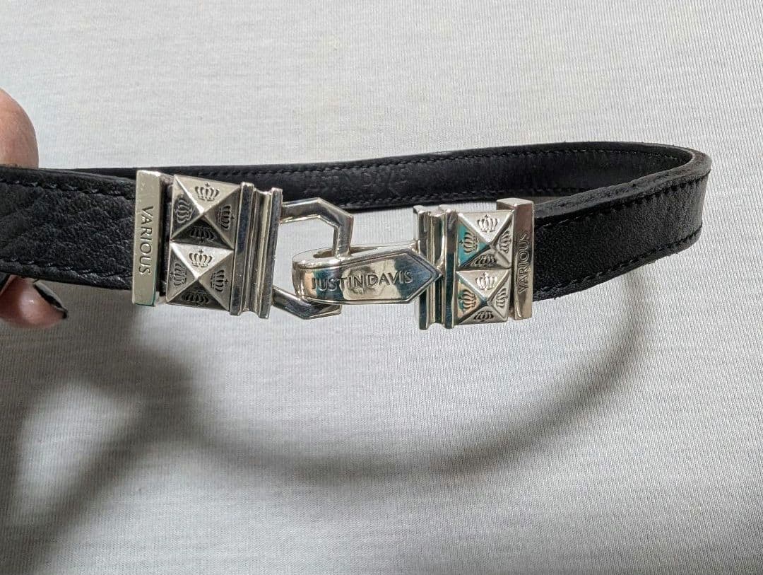 JUSTIN DAVIS・CAPRICE LEATHERチョーカーブレスMサイズ - メルカリ