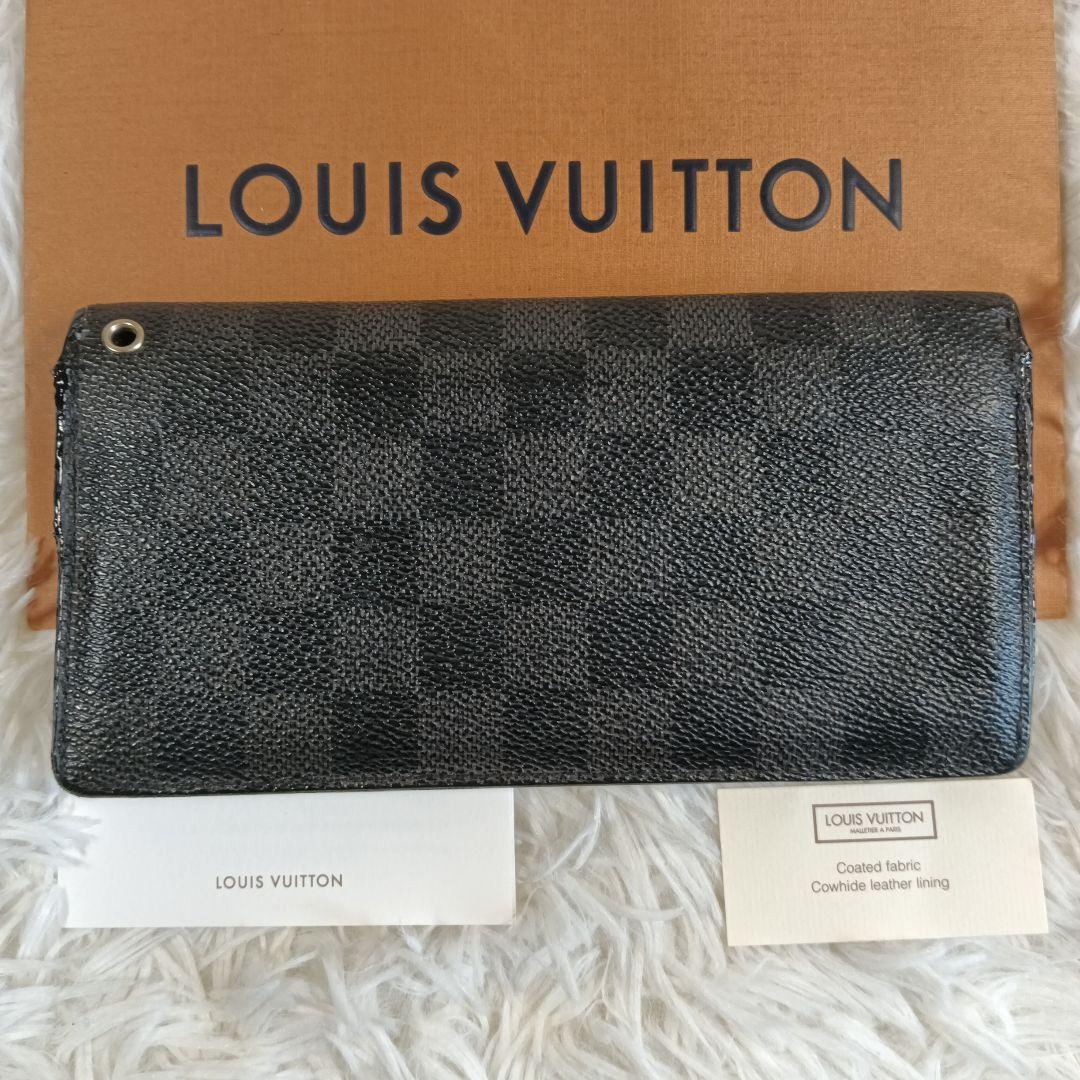 LOUISVUITTON】長財布 ルイヴィトン ダミエ ブラック Wホック✨ - メルカリ