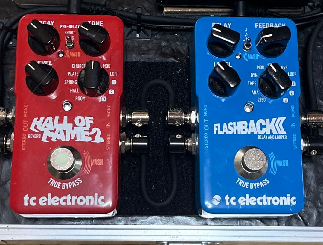 ギター tc electonic HALLOFFAME2&FLASHBACK2