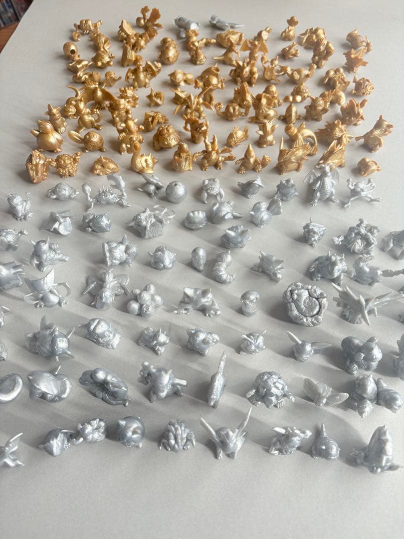 ポケモン大全集 愛蔵版 金　銀　塩ビ人形　フィギュア　145個