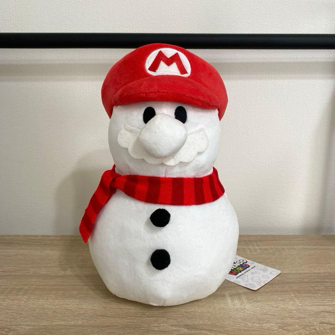 USJ 限定 マリオ 雪だるま ぬいぐるみ スノーマン ニンテンドー