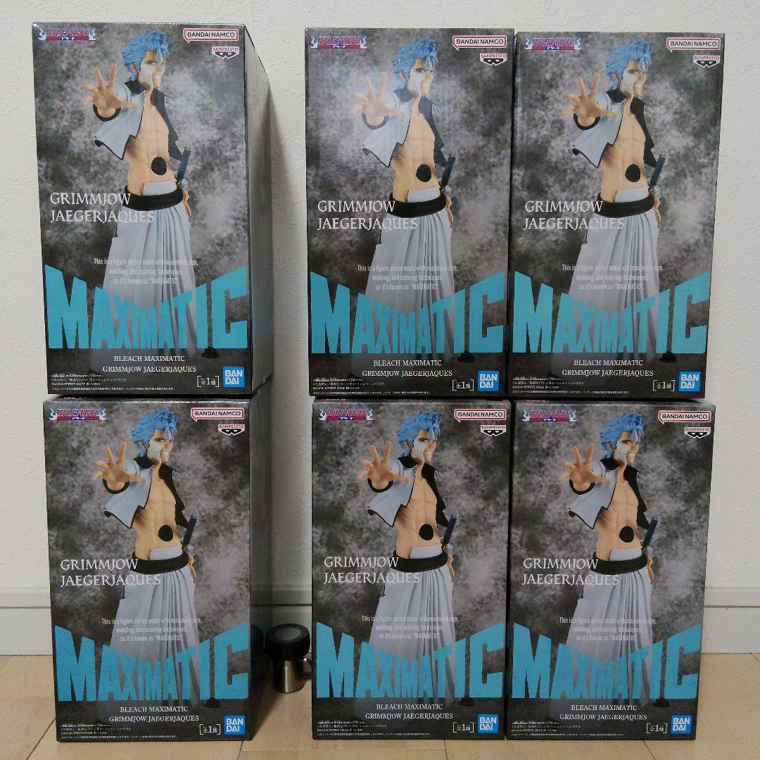 【計6個】BLEACHブリーチ グリムジョー フィギュア MAXIMATIC 2026年1月発売最新プライズ BLEACH MAXIMATIC GRIMMJOW JAEGERJAQUES
