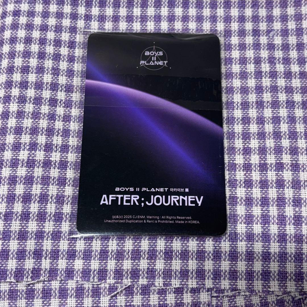 ボイプラ2 アーカイブ展 キムジュンミン ジュンミン トレカ week1