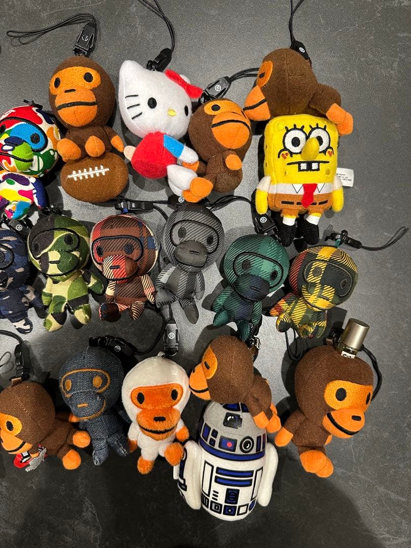 値下げ、バラ売り不可！エイプ APE マイロ ストラップ 32個セット