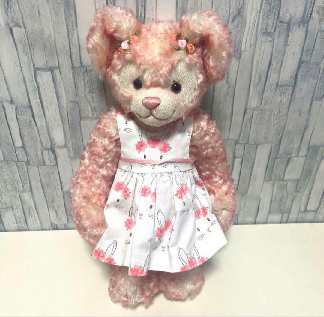 福*丸様 ビバリーホワイト 2019 バニーD'ベア テディベア ぬいぐるみ 世 福*丸様 ビバリーホワイト 2019 バニーD'ベア テディベア ぬいぐるみ