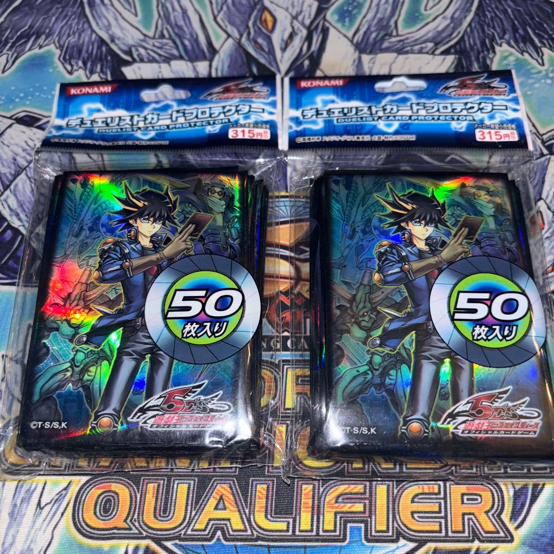 不動遊星 スリーブ Part1 遊戯王 未開封】遊戯王5D's プロテクター(スリーブ) 不動遊星(中古良品