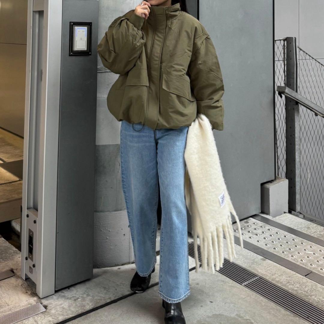 チャオパニックティピー BIGポケットスタンドワークアウター カーキ