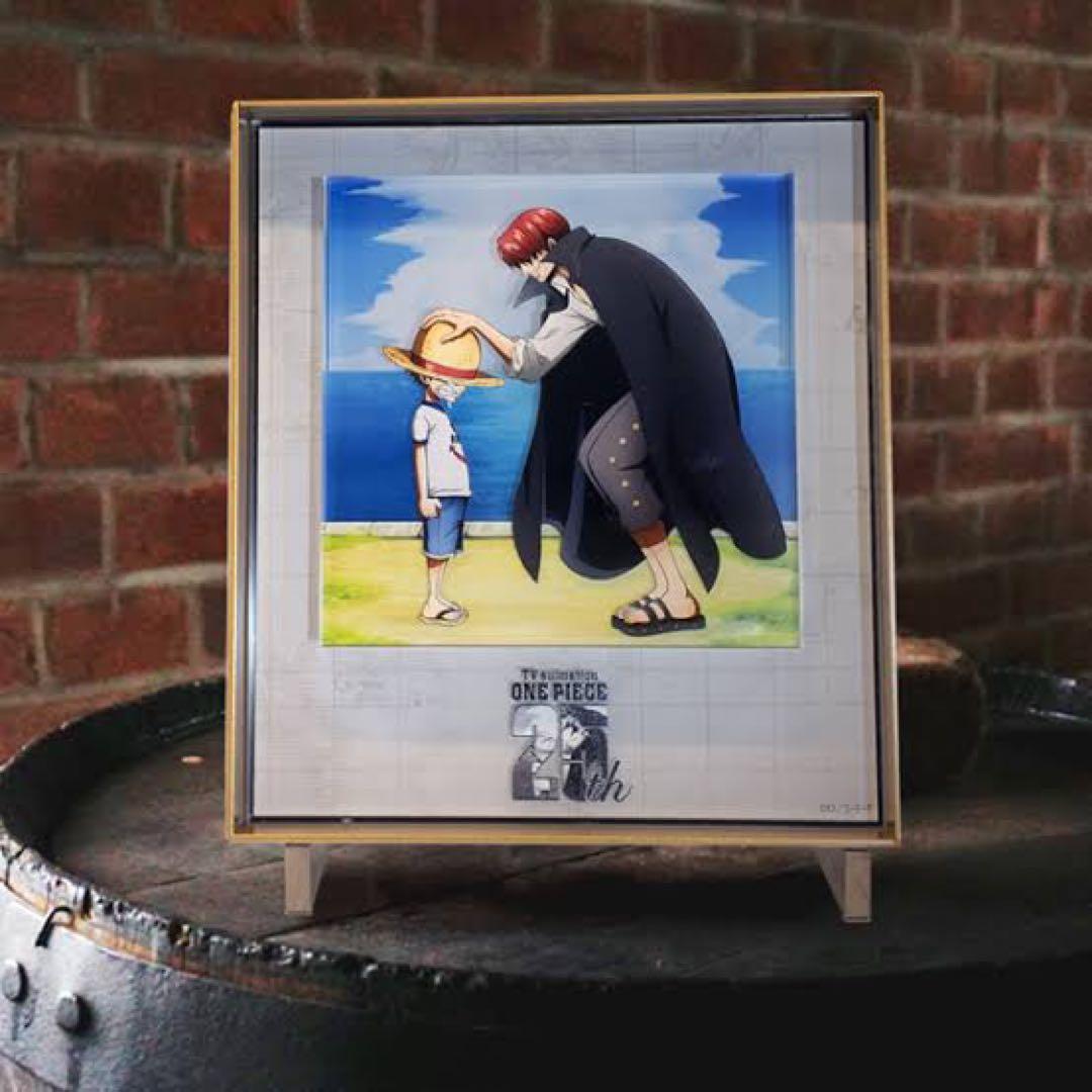 ONE PIECE 25周年　アクリルアートフレーム ルフィ　シャンクス ワンピース】25 Eternal Shots プレミアムアクリルアートフレーム 20