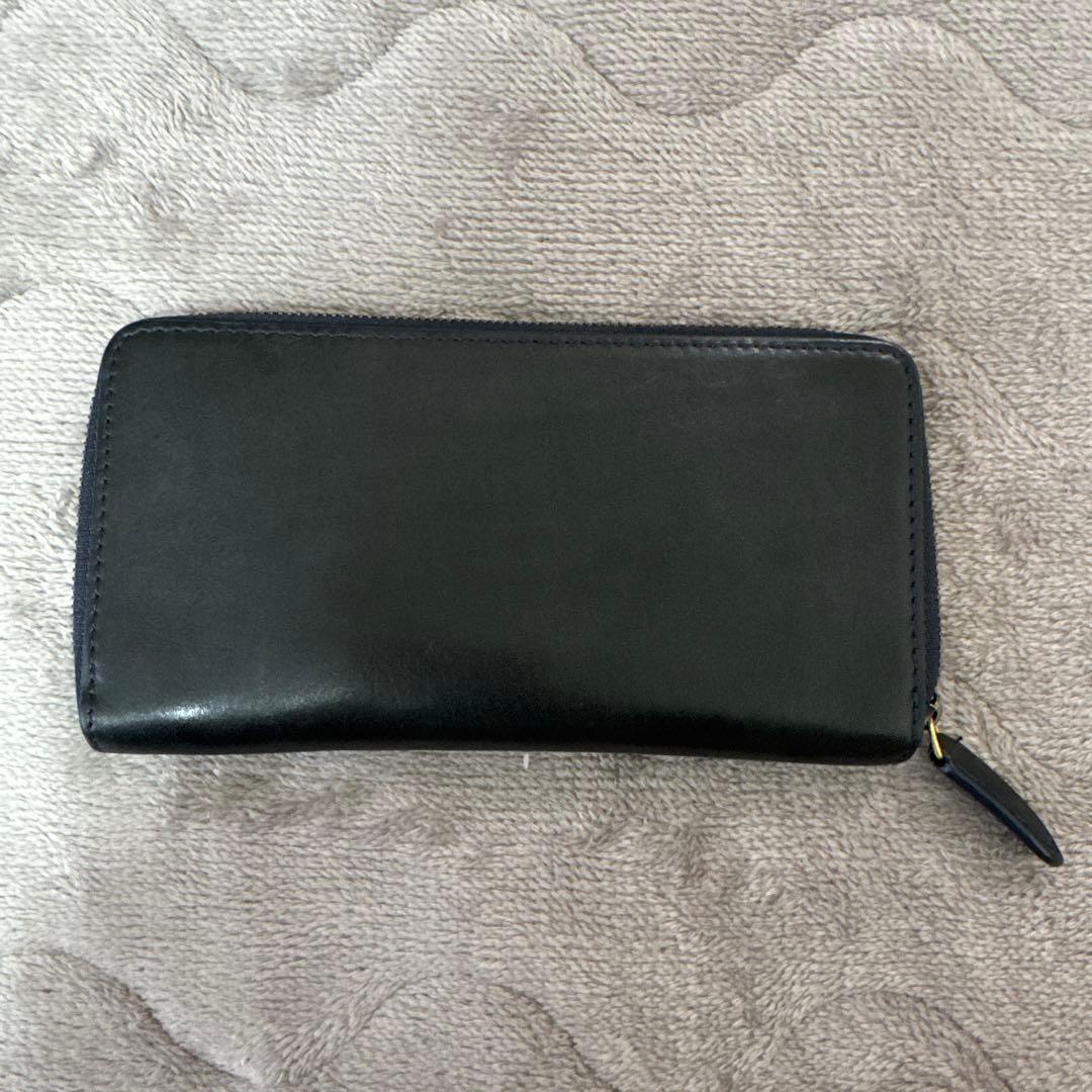 土屋鞄 ビークル コンパクトファスナー ロングウォレット ダーク