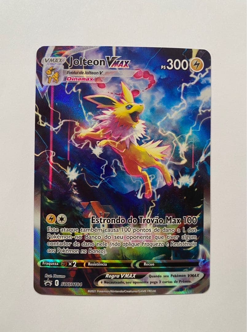 サンダース　Vmax　海外版　ポルトガル語版　プロモ　夏ポケカ