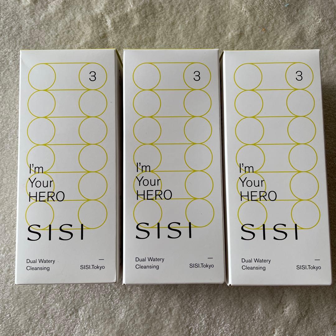 SISI I'm Your HERO デュアルウォータリークレンジング 3本