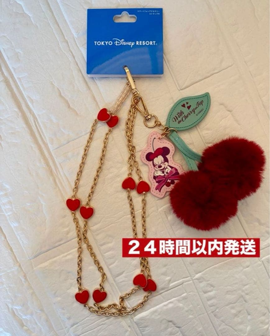 ディズニー パルパルーザ ミニー さくらんぼ スマートフォン