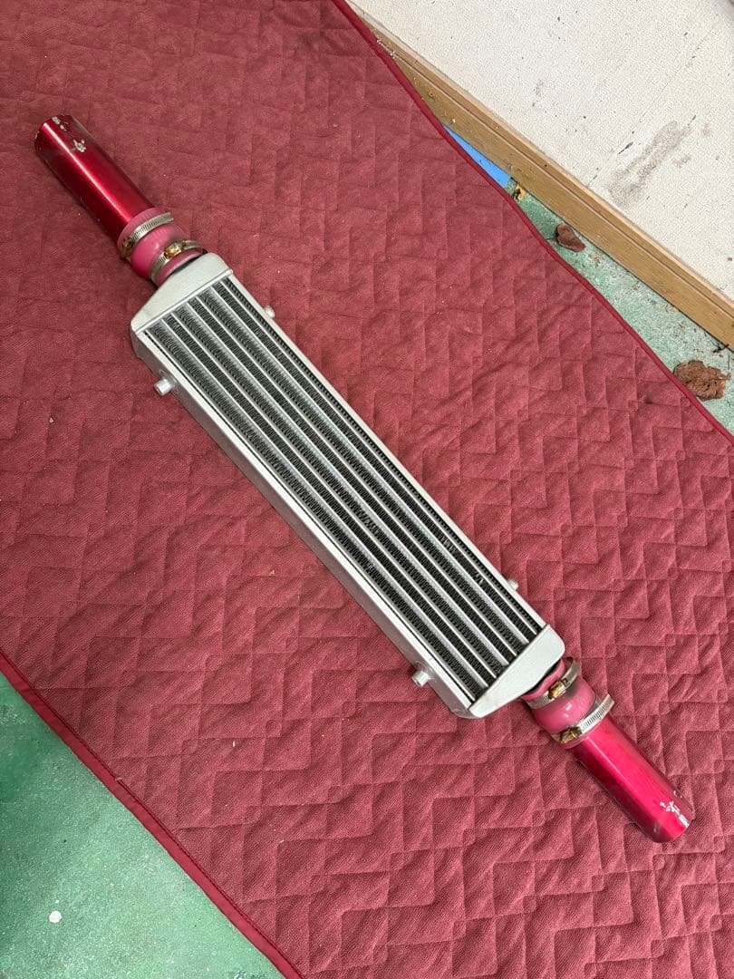 アルミ インタークーラー ダミー　ハイエースダミー