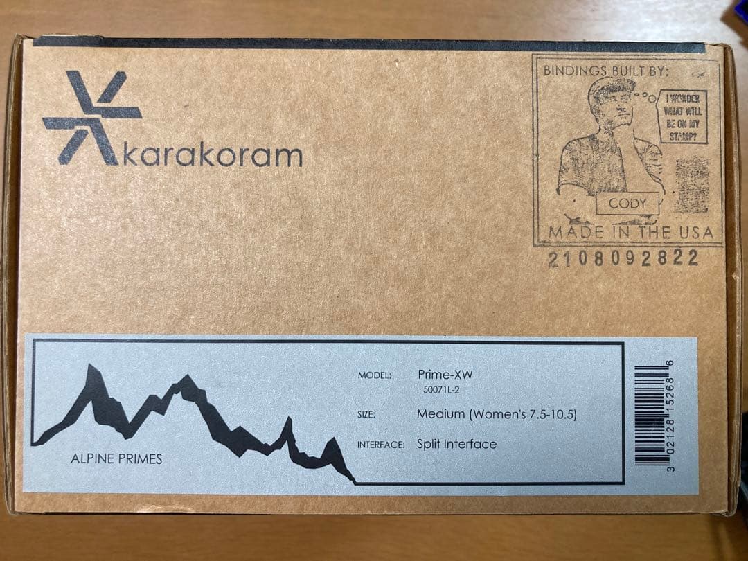 カラコラム プライムX womanモデル Mサイズ 未使用 22-23 - メルカリ